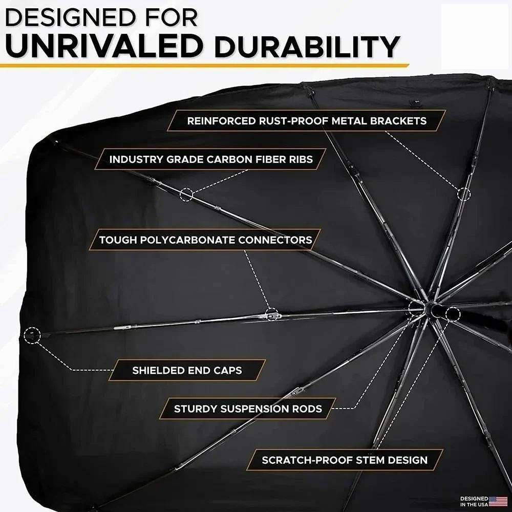 Car Windshield Sun Shade Umbrella - DMC Wholesale