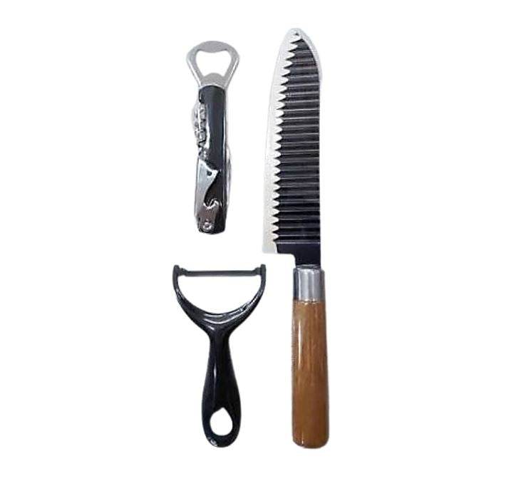 Non Stick Coating Kitchen Knife Set - DMC Wholesale