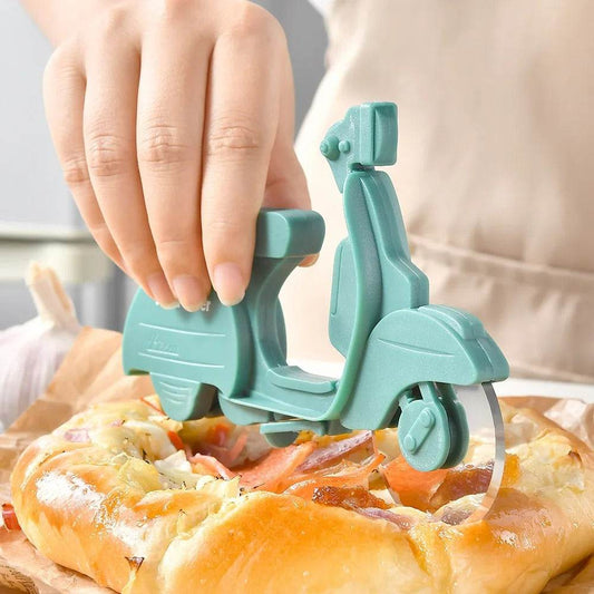 Motorcycle Pizza Roulette Novelty Cutter - DMC Wholesale