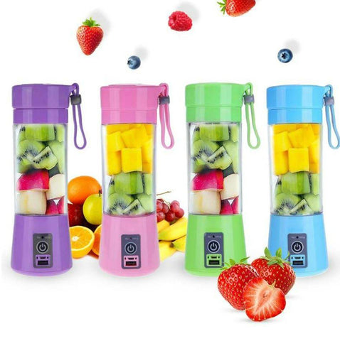 Portable USB Electric Juicer Blender (380ml) - Alt View