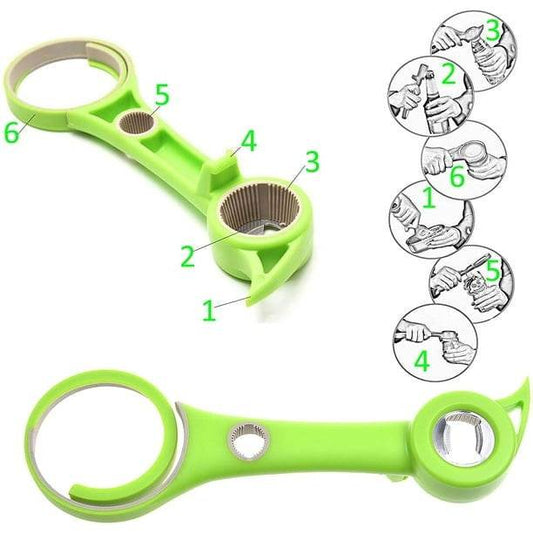 6in1 Multifunctional Can Opener - DMC Wholesale