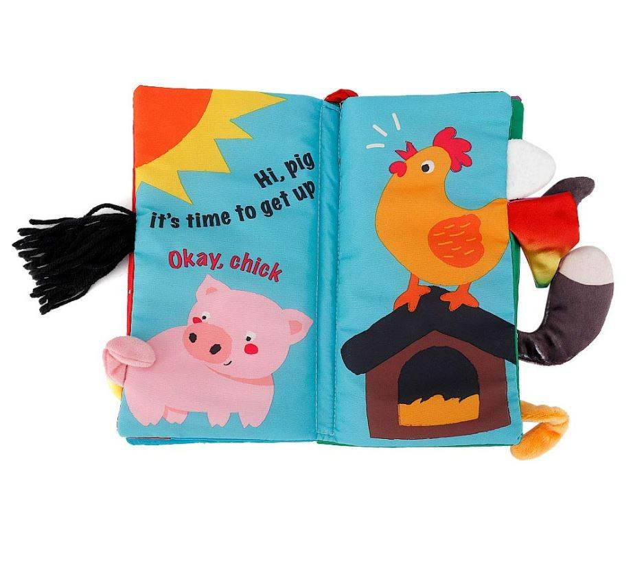 Farm Touch and Feel Crinkle Tail Books - DMC Wholesale