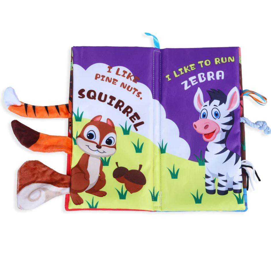 Forest Touch and Feel Crinkle Tail Books - DMC Wholesale