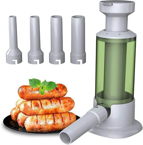 Kitchen Homemade Sausage Machine With 4 Tubes - Alt View