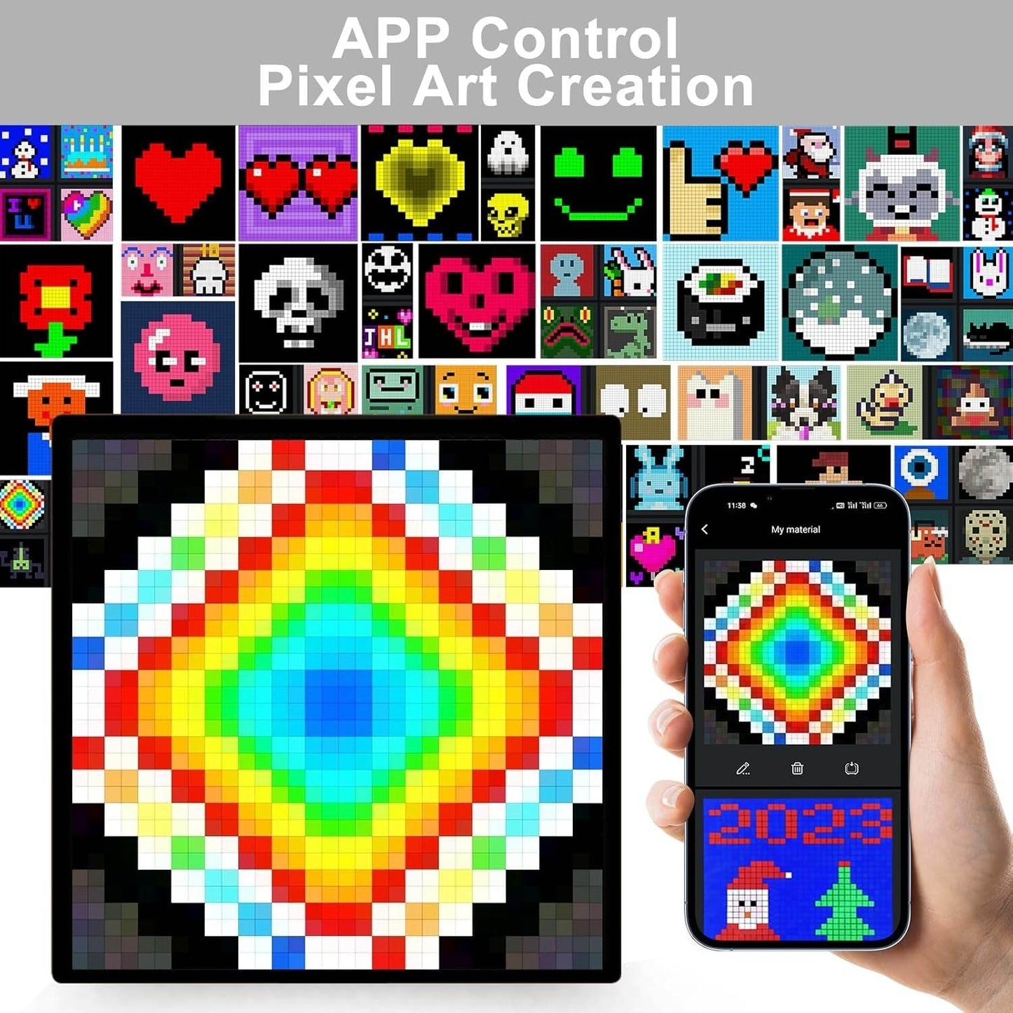 LED APP Controled Panel Display - DMC Wholesale