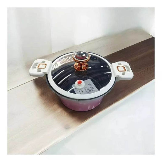 Pressure Cooker (4.5L)(Pink) - DMC Wholesale