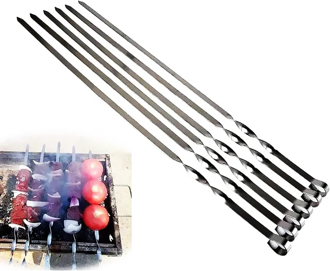 Thick Braai Skewers (50cm)(6 pcs)