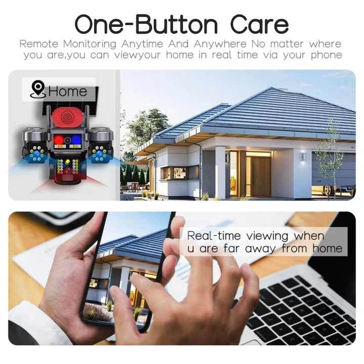 Outdoor Surveillance PTZ Camera (4G)(6MP) - DMC Wholesale