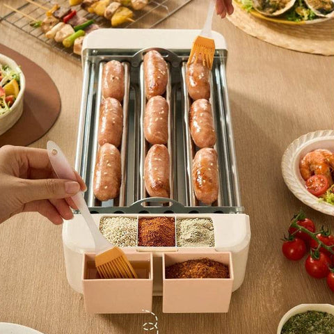 Household Electric Hot Dog Grill - Alt View