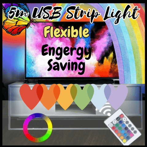 LED Neon Flex Stip Light (RGB)(5m)