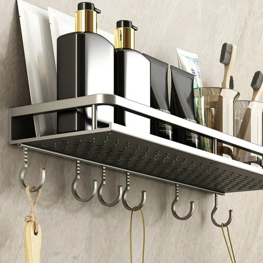 Towel Rod Wall Mounted Storage Rack (60cm) - DMC Wholesale