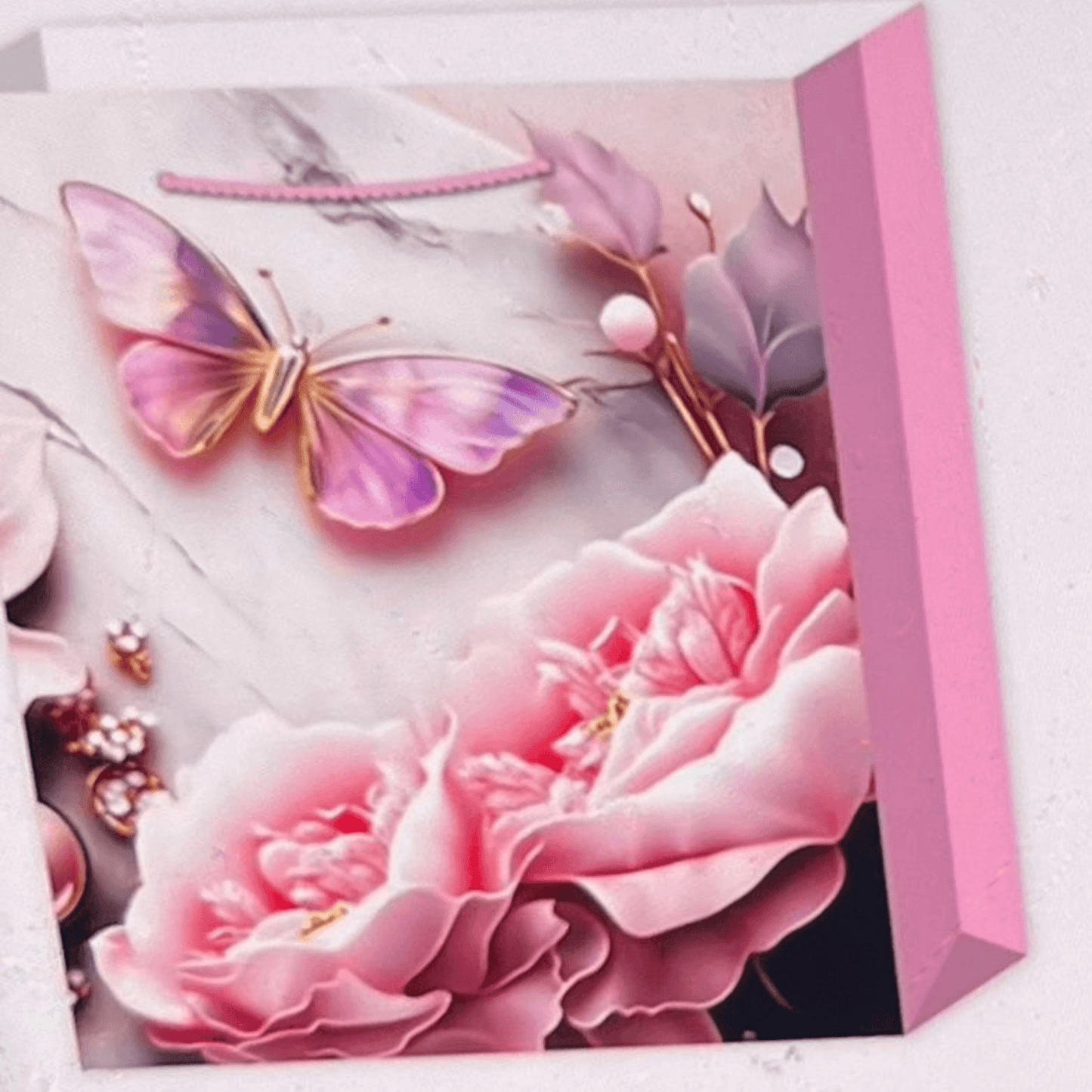 Butterfly Gift Bags (30x42cm)(12 pcs) - DMC Wholesale