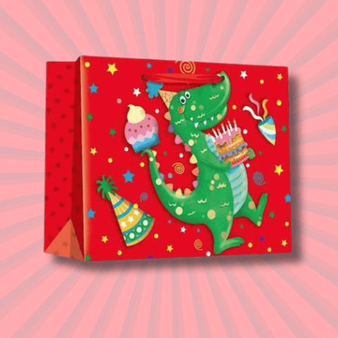 Dinosaur Gift Bag (Medium)