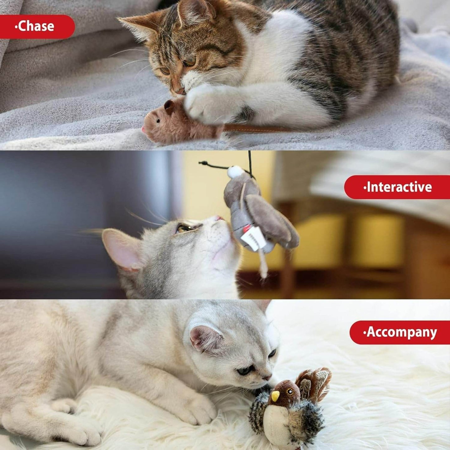 Interactive Electronic Bird Toy For Cats - DMC Wholesale