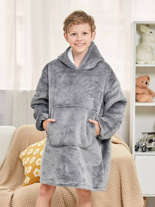Kids Oversized Huggle Hoodie - DMC Wholesale
