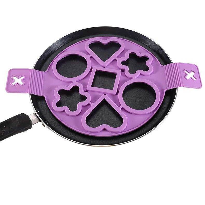 Silicone Flapjack And Egg Mold (Shapes) - DMC Wholesale