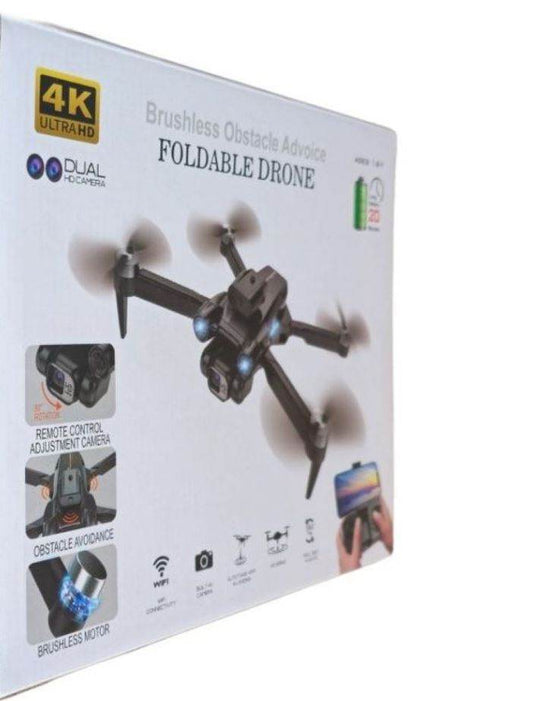 Foldable Brushless Drone With Dual HD Camera - DMC Wholesale