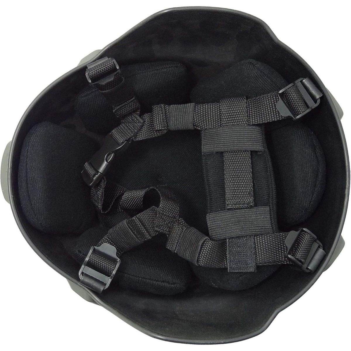 Universal Tactical Helmet with Side Rail - DMC Wholesale