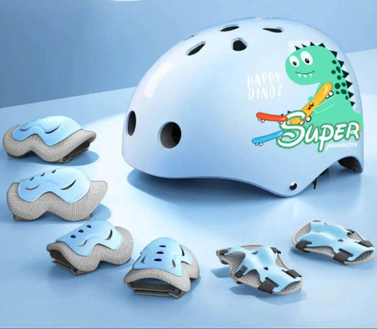 Sports Protective Gear Set With Knee Elbow Wrist - DMC Wholesale