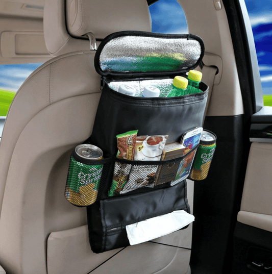 Car Back Seat Organizer with Cooler Bag - DMC Wholesale