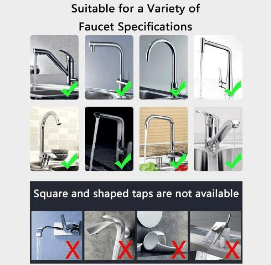 Adjustable Faucet Nozzle With Hose - DMC Wholesale