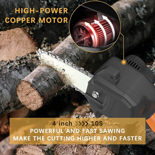 Mini Power Chain Saw (4inch)(24V) - DMC Wholesale