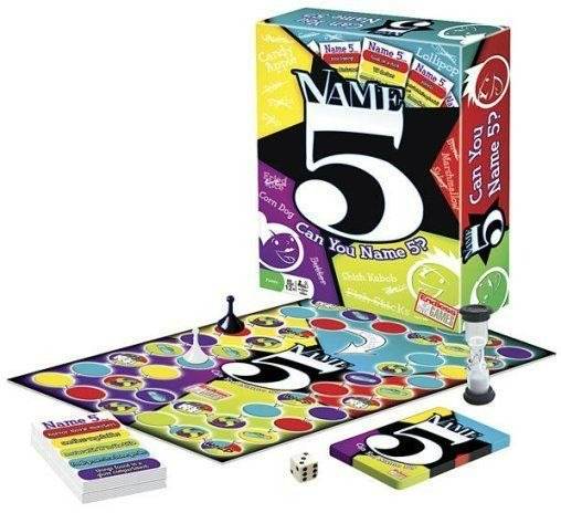 Name 5 Quick Thinking Board Game - DMC Wholesale