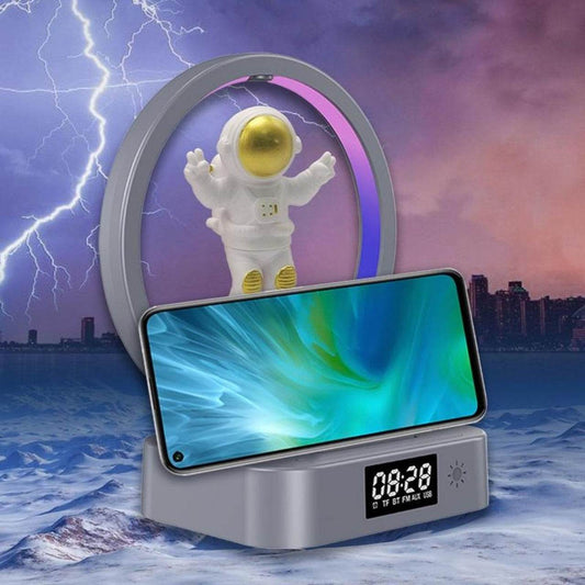 Magnetic Levitation Astronaut TWS Bluetooth Speaker Clock - DMC Wholesale