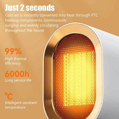 1200W Desktop Electric Heater - DMC Wholesale