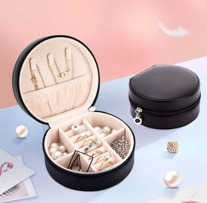 Round Jewellery Storage Box - DMC Wholesale