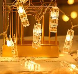 Photo Peg String Light (20L)(3m)(Yellow)
