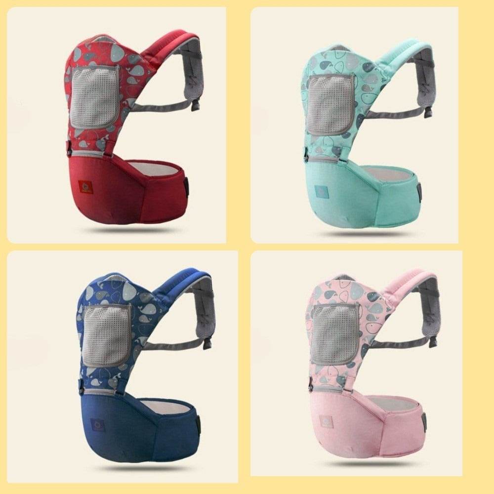 Lightweight Breathable Baby Carrier with Hip Seat - DMC Wholesale
