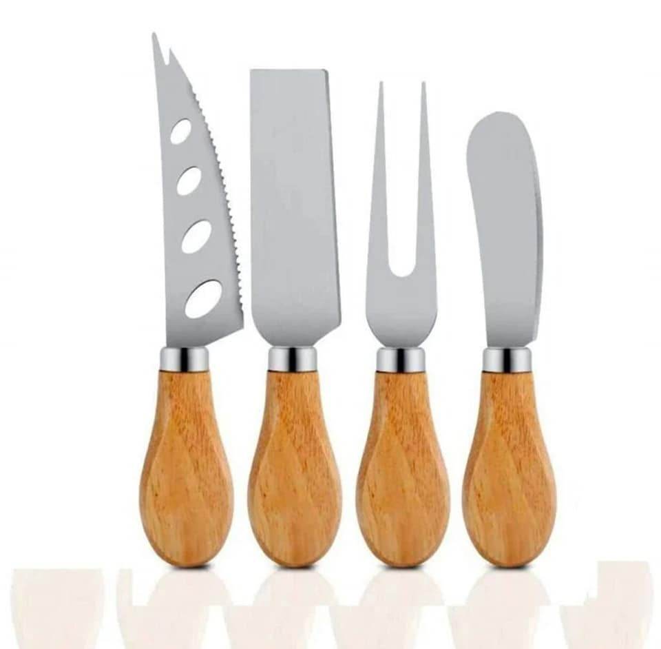 Cheese Knife Set (Set B)(4 pcs) - DMC Wholesale