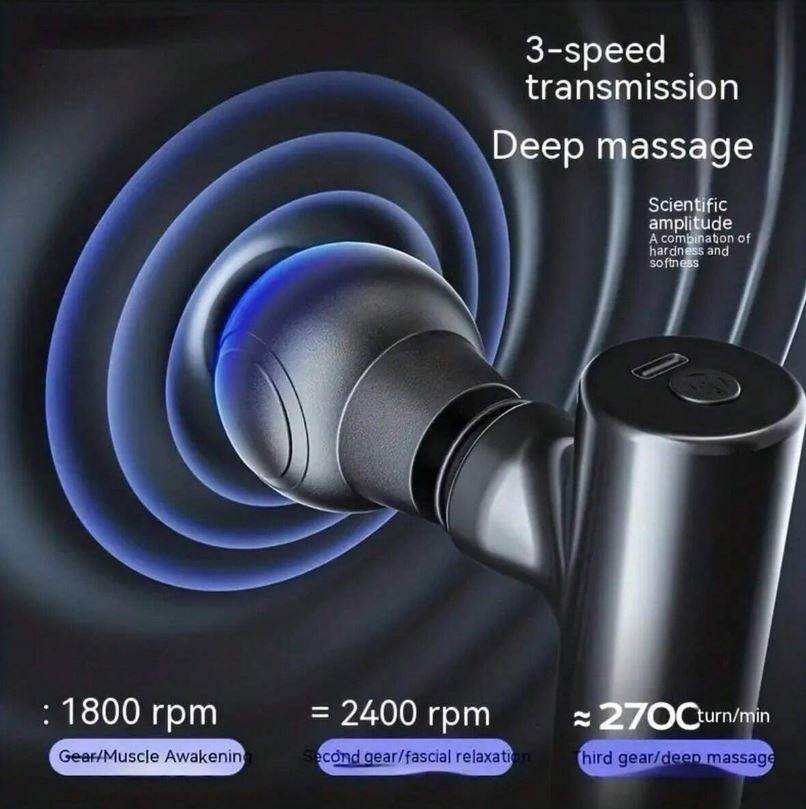 Mini Deep Tissue Massage Gun - DMC Wholesale