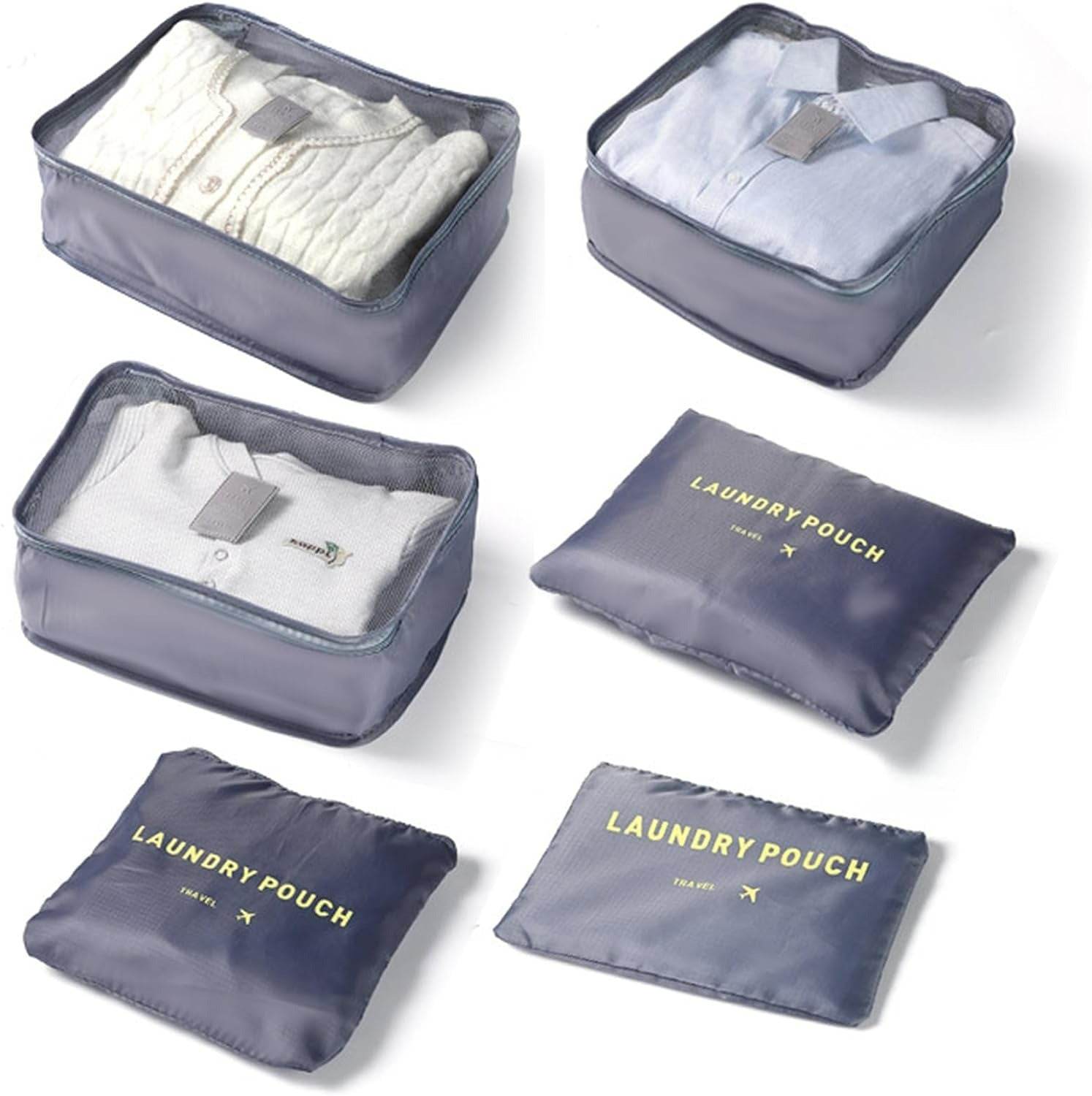 Laundry Travel Organiser Set (6 pcs) - DMC Wholesale