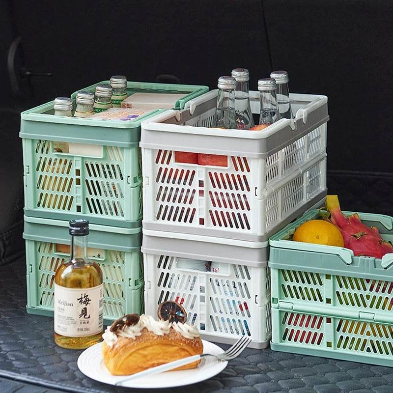 Collapsible Foldable Storage Shopping Basket - DMC Wholesale