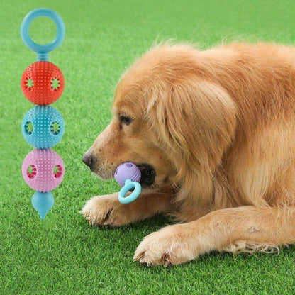 Interactive Dog Tooth Cleaning Massager Stick Toy - DMC Wholesale