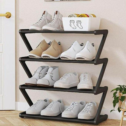 Z-Shape Shoe Stand Organizer (4 Tier) - DMC Wholesale