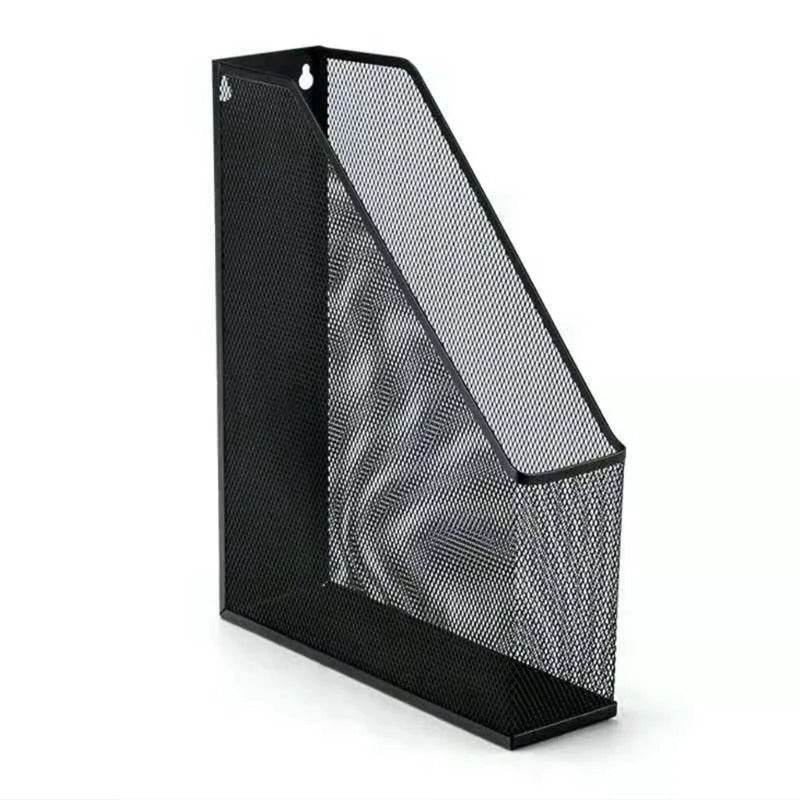 Mesh Metal Desk Book Organiser (1 Compartment) - DMC Wholesale
