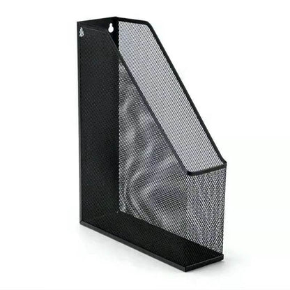 Mesh Metal Desk Book Organiser (1 Compartment) - DMC Wholesale