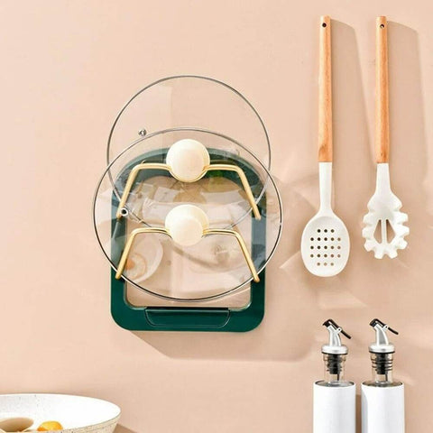 Wall mounted Pot Cover Frame - Alt View