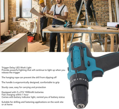 Cordless Drill Kit (2 Batteries)(24V) - DMC Wholesale