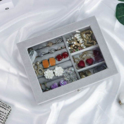 Multiple Compartments Jewellery Storage Box - DMC Wholesale