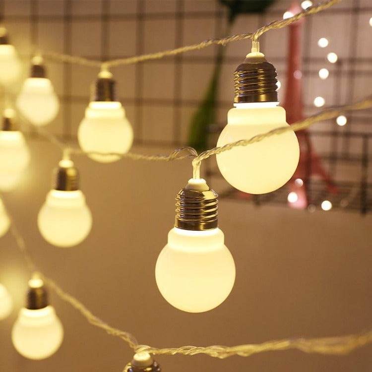Bulb String Lights (10L)(3m)(Yellow) - DMC Wholesale
