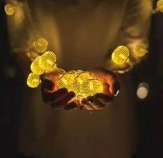 Rice Ball Decorative String Lights (10L)(3m)(Yellow) - Alt View