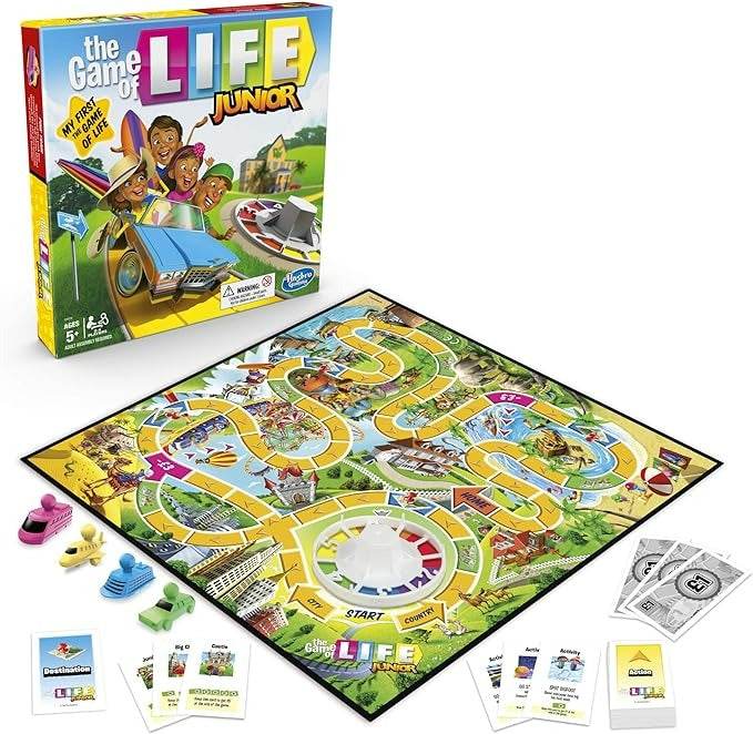 The Game of Life Junior Board Game - DMC Wholesale