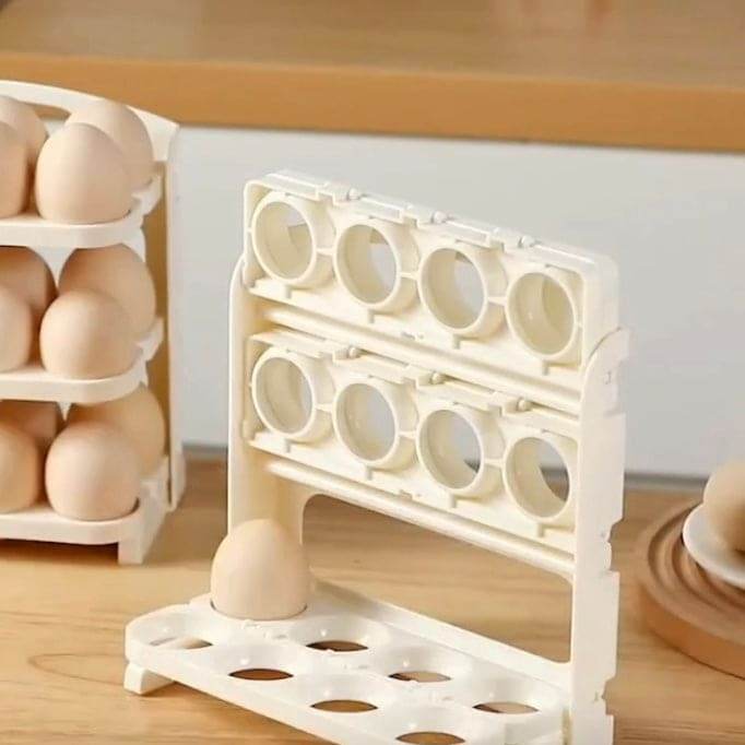 Folding Egg Storage Rack - DMC Wholesale
