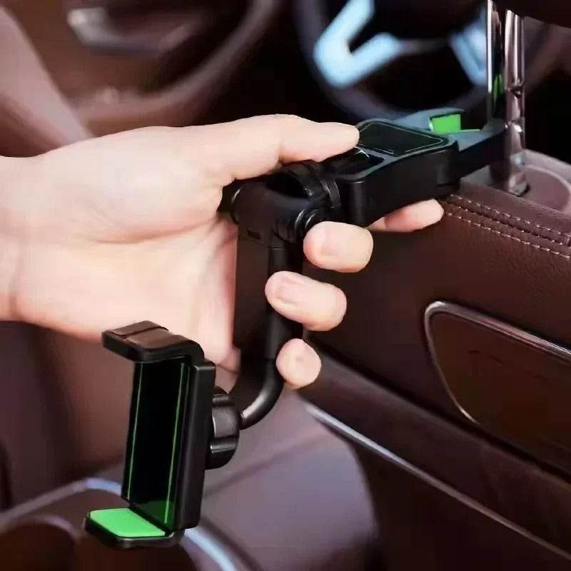 360 Degree Rotation Multifunctional Car Phone Holder - DMC Wholesale