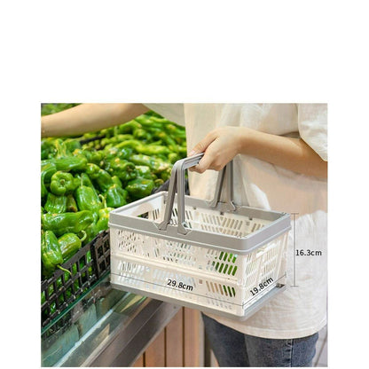 Collapsible Foldable Storage Shopping Basket - DMC Wholesale