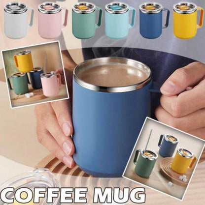 Stainless Steel Travel Coffee Mug (450ml) - DMC Wholesale